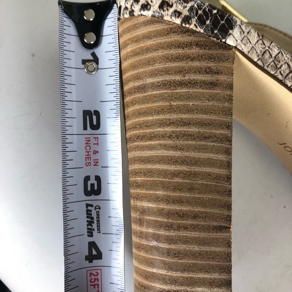 Jones of New York snakeskin print heels size 10 - Picture 5 of 5